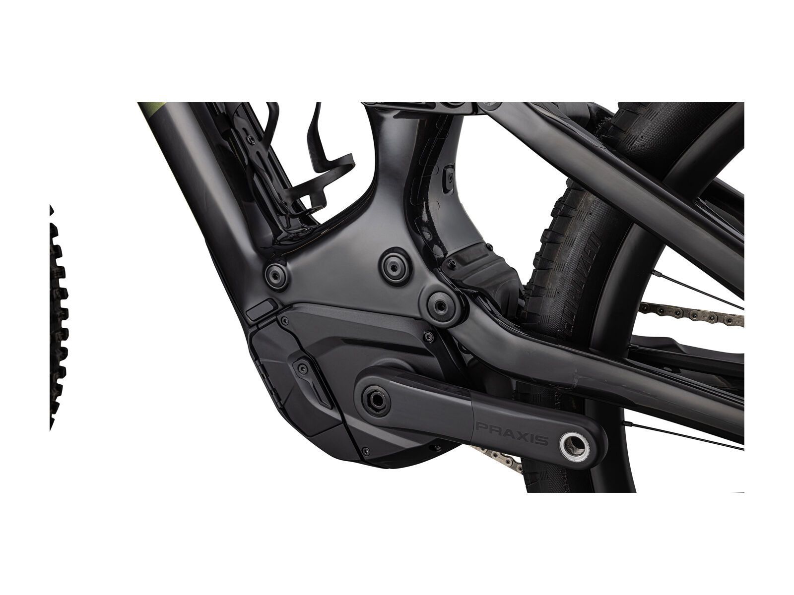 Specialized S-Works Turbo Levo G3 - SRAM XX Eagle Transmission, gold pearl over carbon carbon - Bild 7