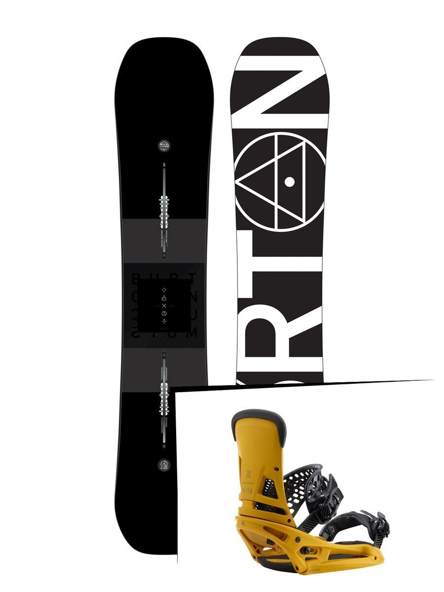 Set: Burton Custom X 2019 +  Malavita EST (2218375S) - Bild 1