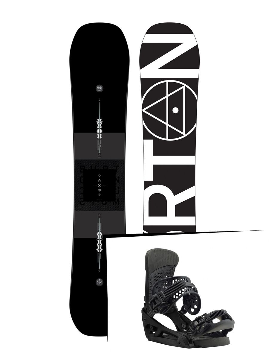 Set: Burton Custom X 2019 +  Malavita EST (1931040S) - Bild 1