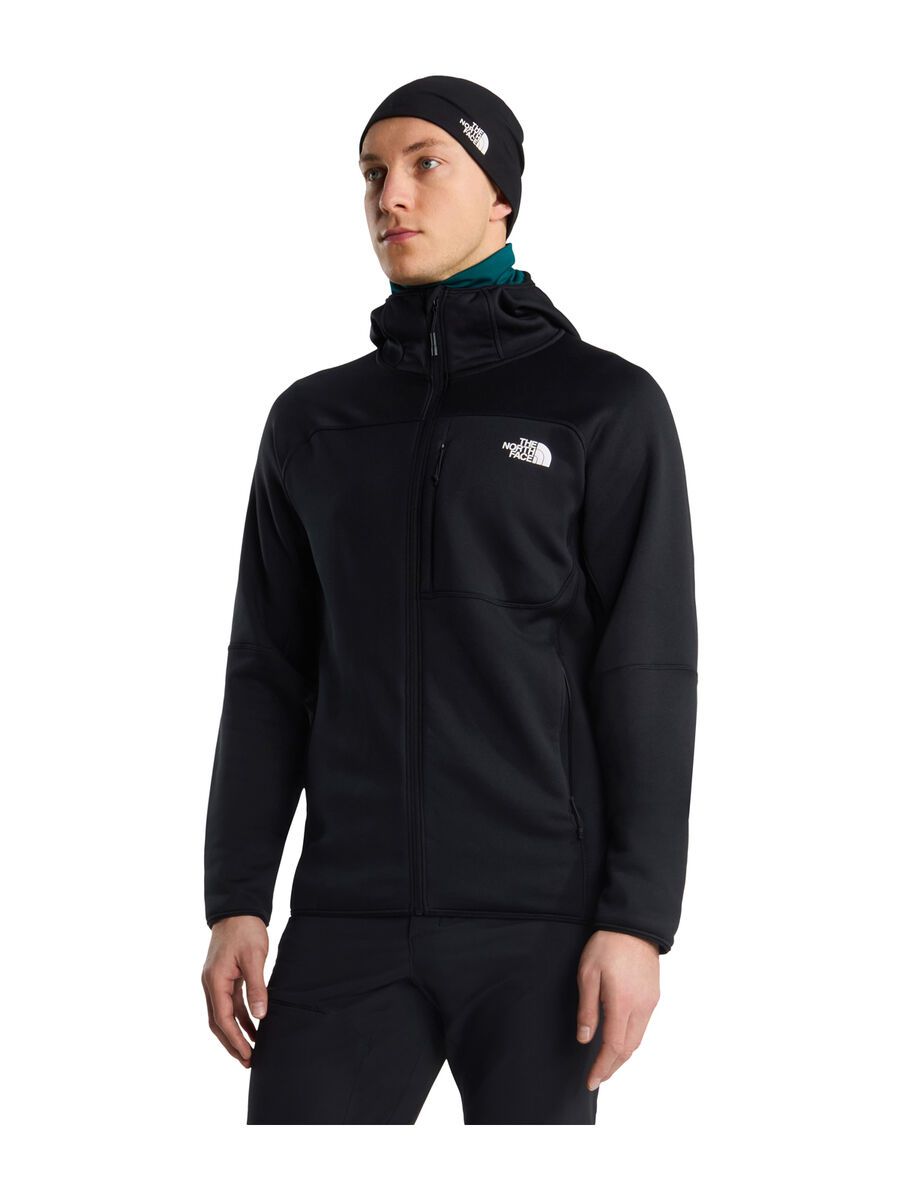 The North Face M Polartec Power Stretch Meteora Hoodie, tnf black - Bild 3