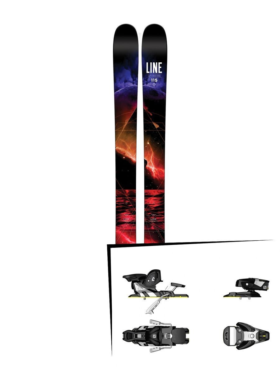 Line Set: Supernatural 115 2016 + Salomon STH2 WTR 13 - Bild 1