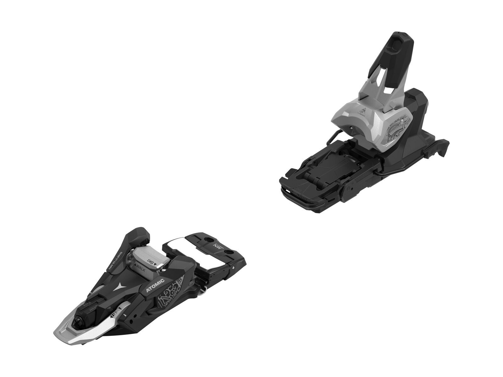 Atomic Shift² 16 MN Bent Chetler - 110 mm [SH], black/bright silver - Bild 1