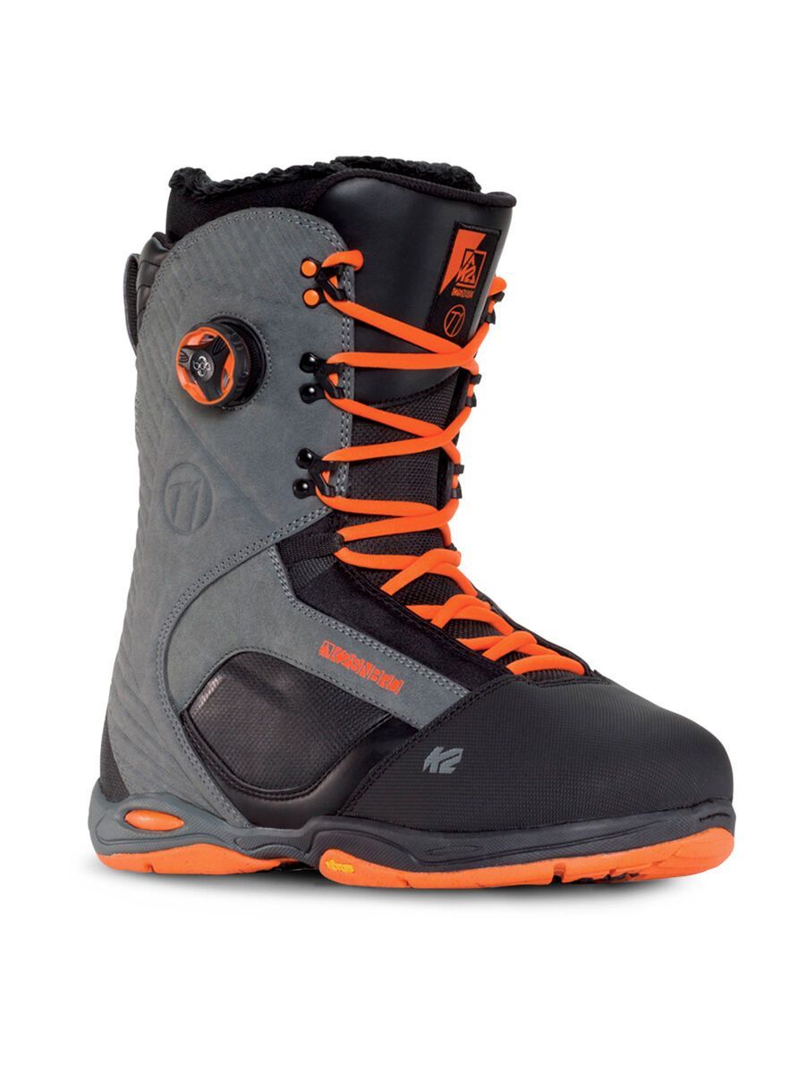 *** 2. Wahl *** K2 T1 Lace 2016, black - Snowboardschuhe | Größe 12 // 46 - Bild 1