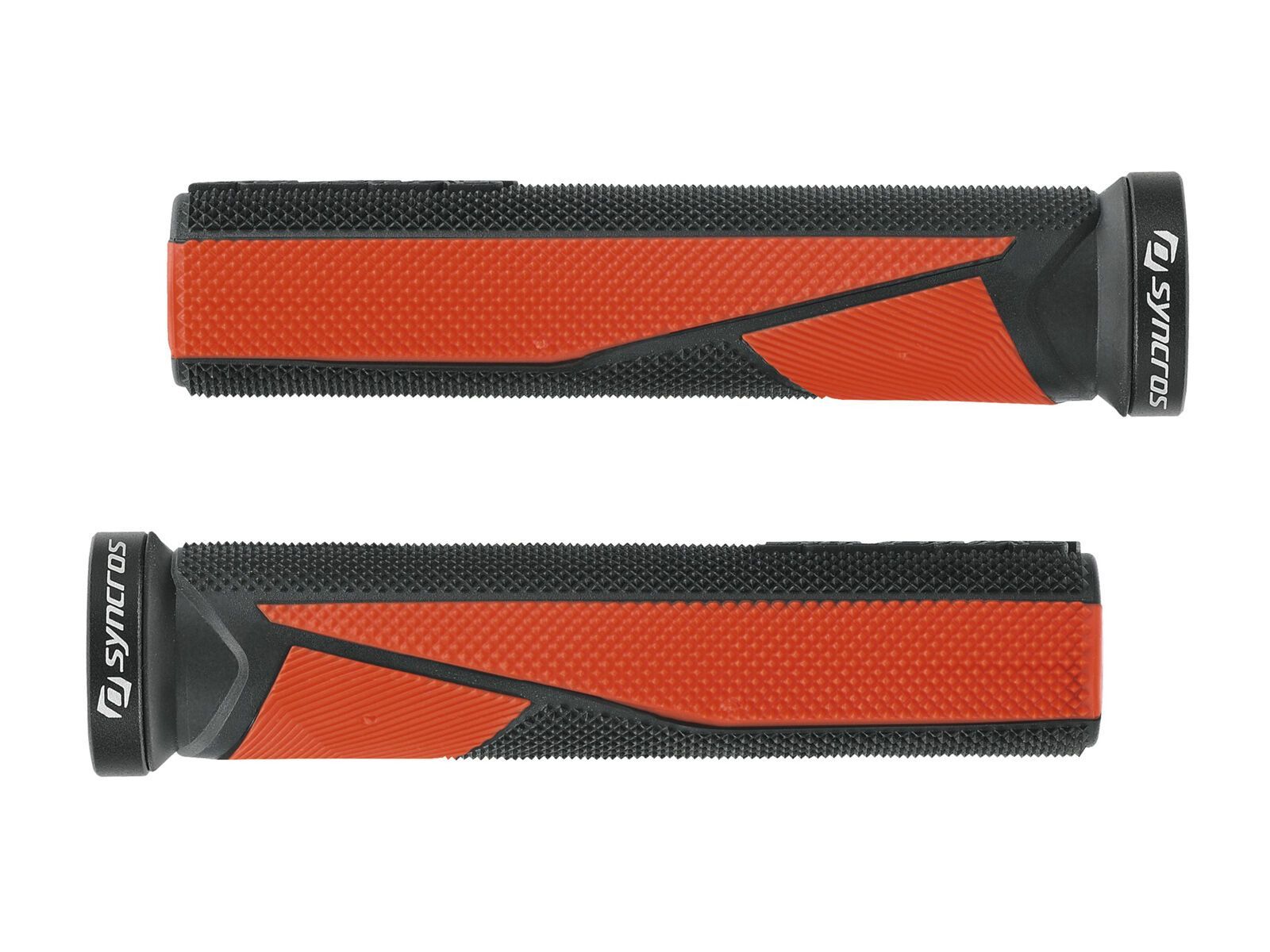 Syncros Pro Lock-On Grips, black/neon red - Bild 1