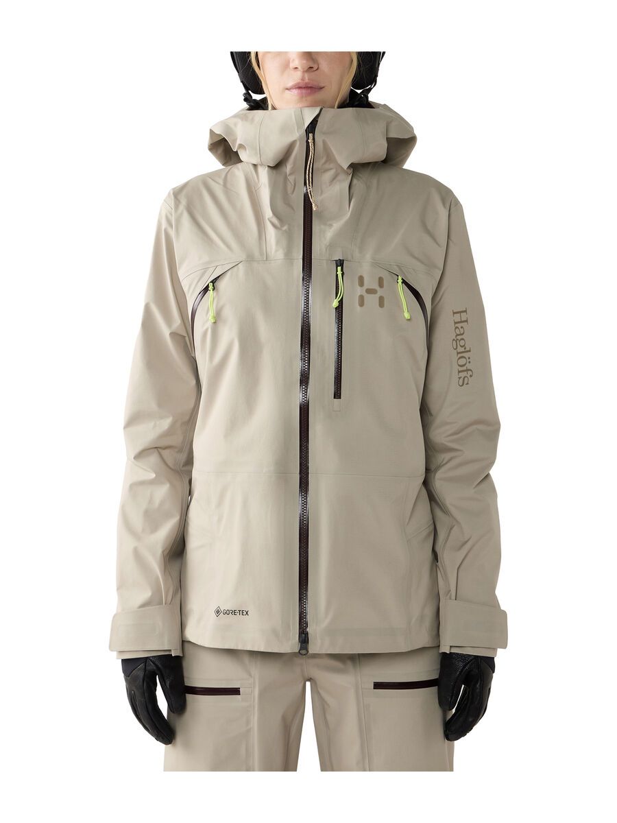 Haglöfs Nallo Touring GTX Jacket Women, chalk beige - Bild 3