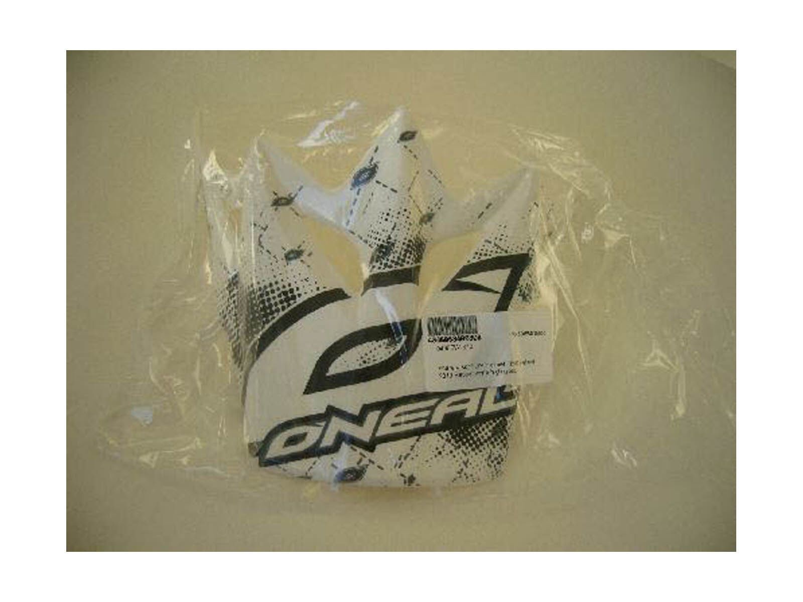ONeal Spare Visor Fury Helmet/Kids Helmet Repeat, white - Bild 1