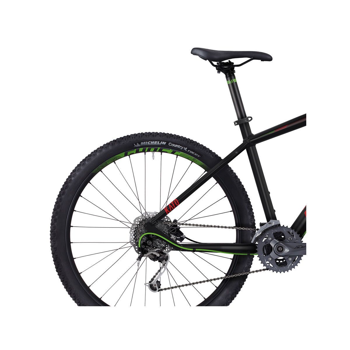 Ghost Kato 4 AL 27.5, night black/riot red/riot green - Bild 5
