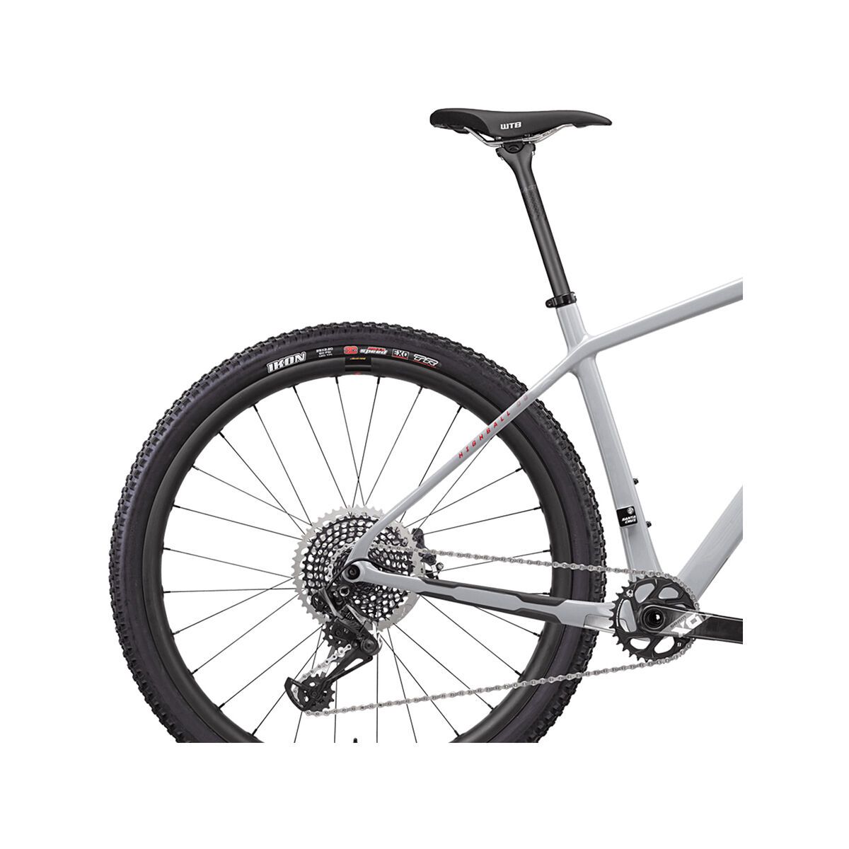 Santa Cruz Highball CC X01 Reserve 29, gloss grey and red - Bild 6