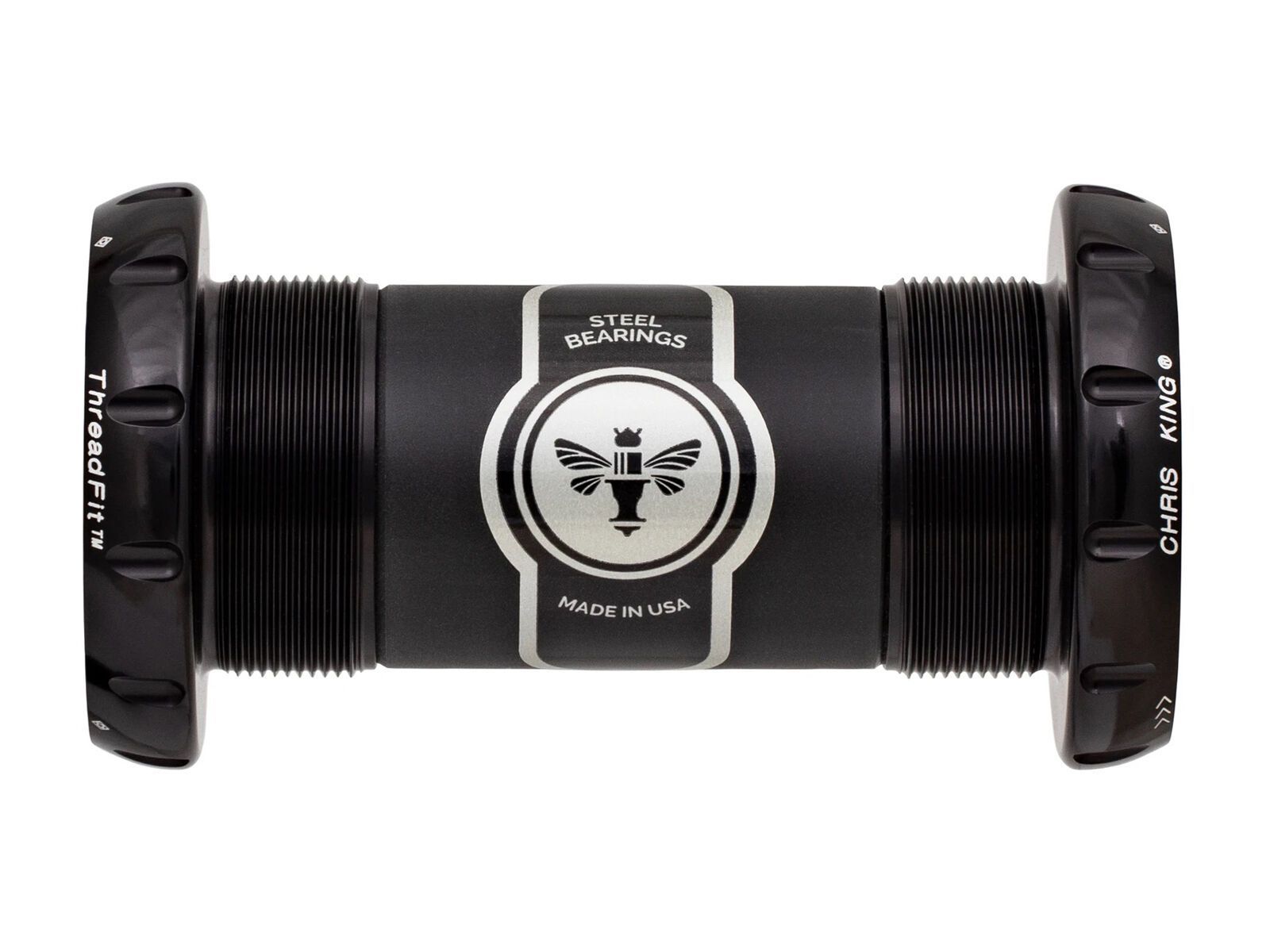 Chris King ThreadFit 30 - Edelstahl, black - Bild 1