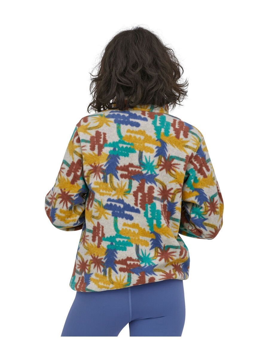 Patagonia Women's Lightweight Synchilla Snap-T Pullover Tree Connection Big, fresh teal - Bild 3