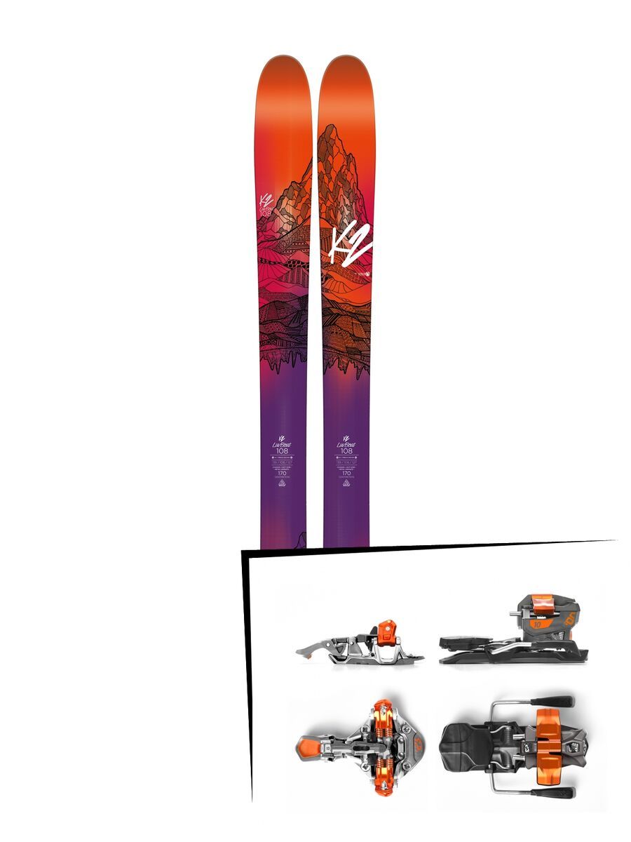 Set: K2 SKI Luv Boat 108 2016 + G3 Ion 10 (1716208) - Bild 1