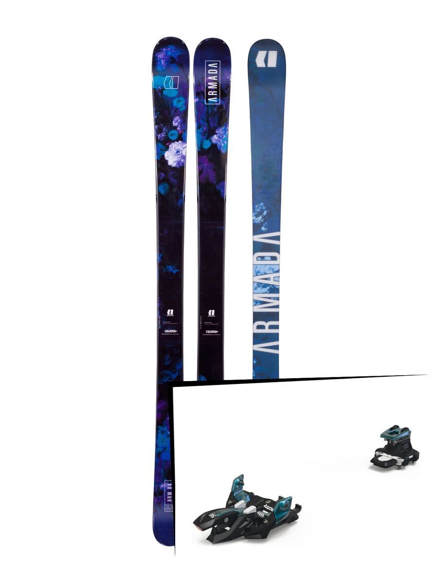 Set: Armada Arw 84 2018 + Marker Alpinist 9 black/turquoise - Bild 1