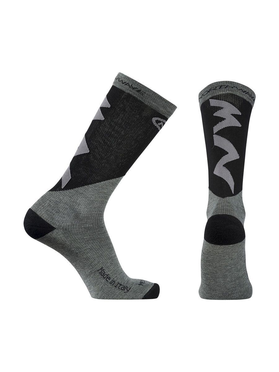 Northwave Extreme Pro High Socks, grey melange/black - Bild 1