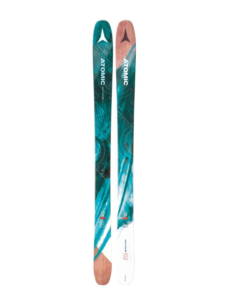 Set: Atomic Backland FR 102 W 2018 + Atomic Warden MNC 13 white/black/orange - Bild 2