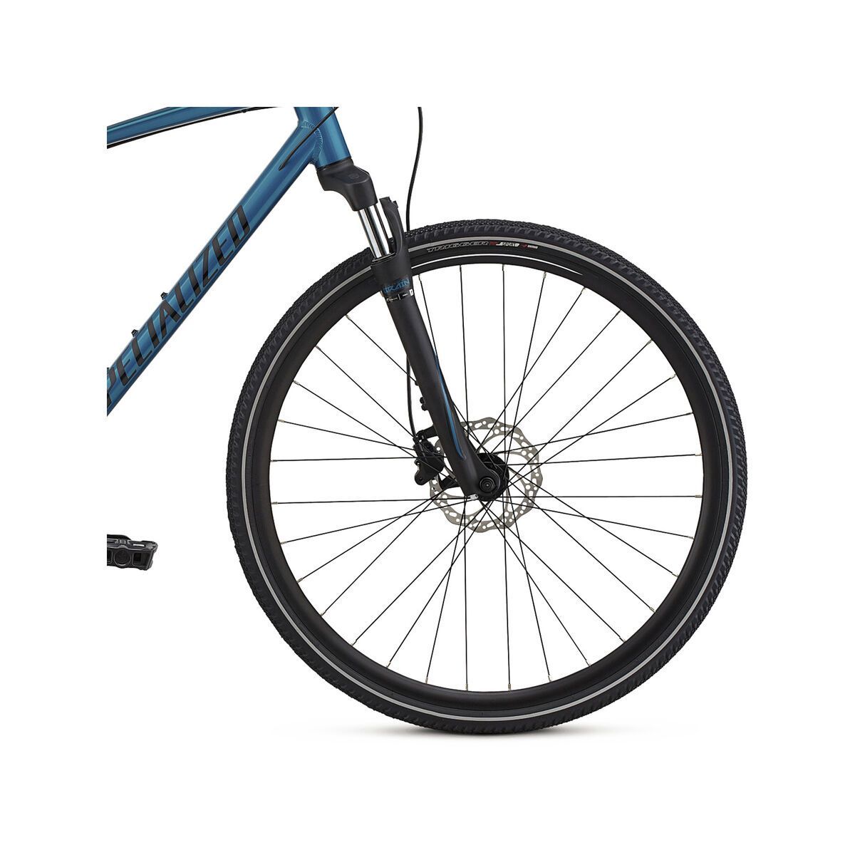 Specialized Crosstrail Hydraulic Disc, teal tint/black/flake silver reflective - Bild 4