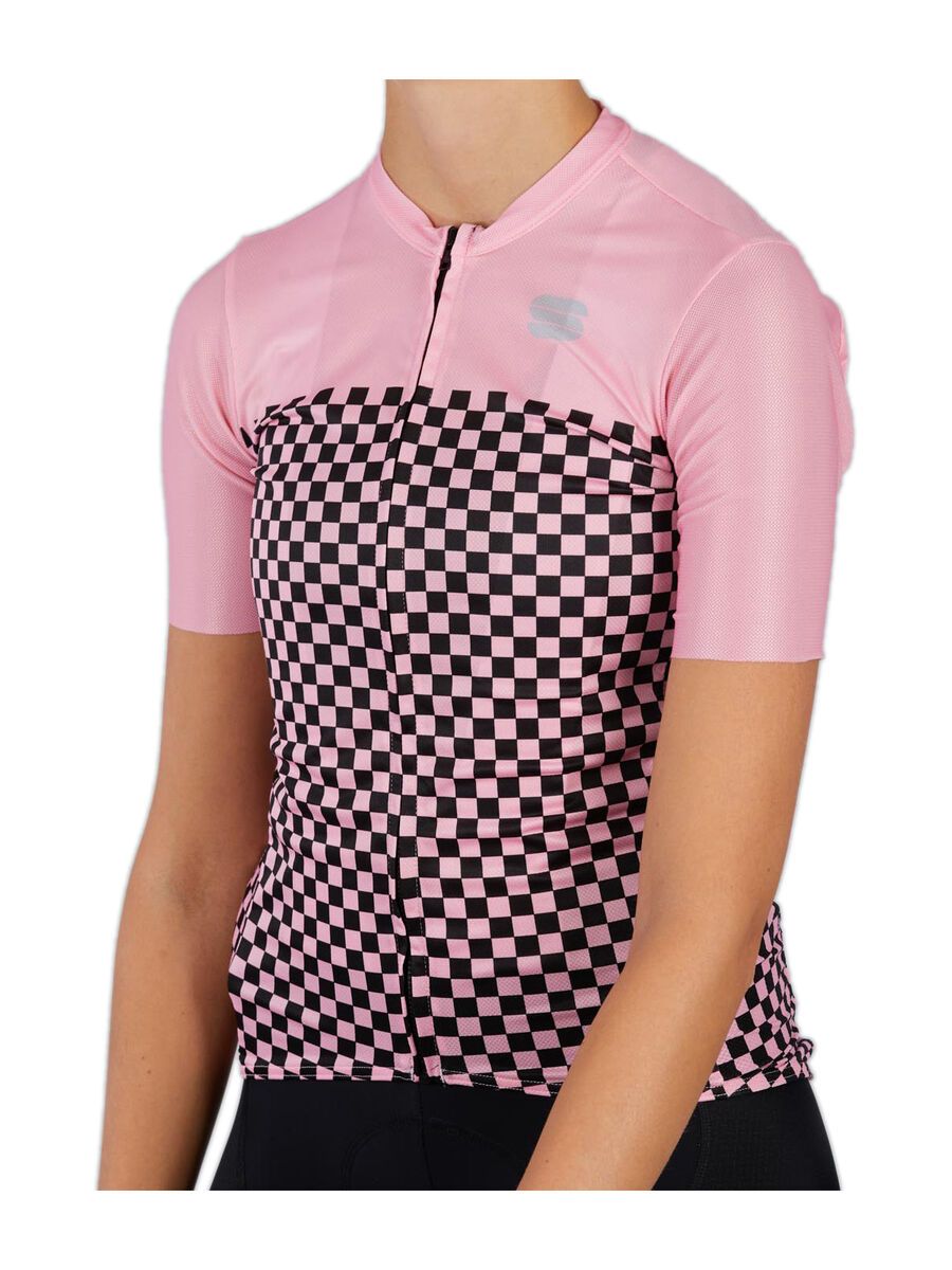 Sportful Checkmate W Jersey, pink - Bild 5
