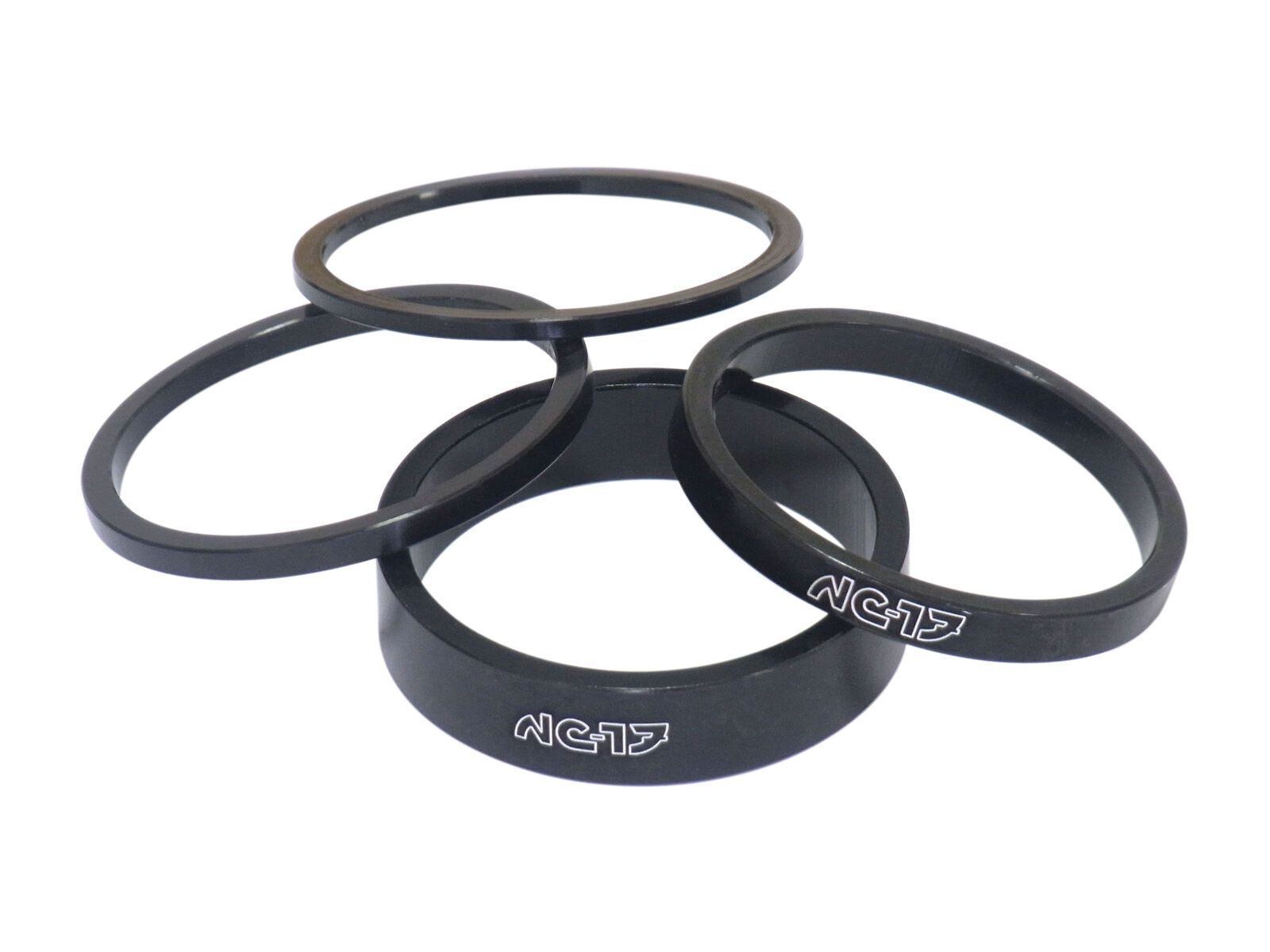 NC-17 1.5 Zoll Headset Spacer, black - Bild 1