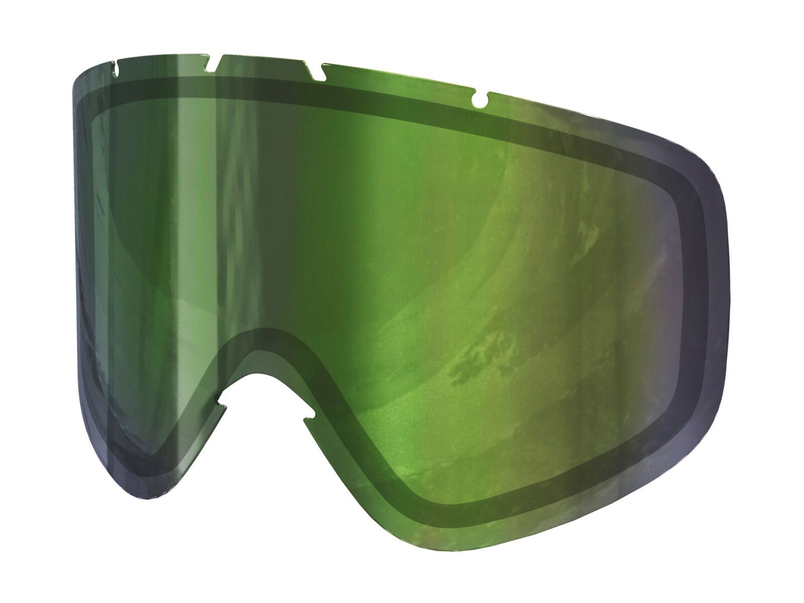 POC Iris Wechselscheibe, persimmon/green mirror - Bild 1