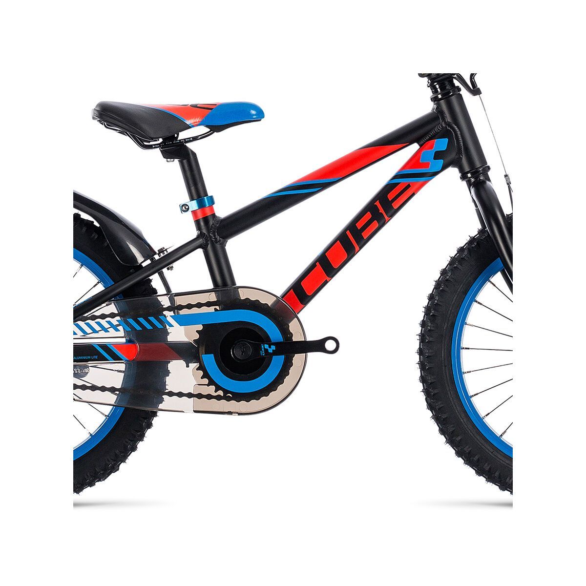 Cube Kid 160, black´n´flashred´n´blue - Bild 4