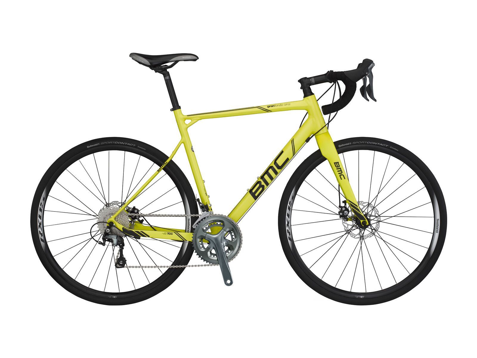 BMC Granfondo GF02 Disc Tiagra, yellow - Bild 1