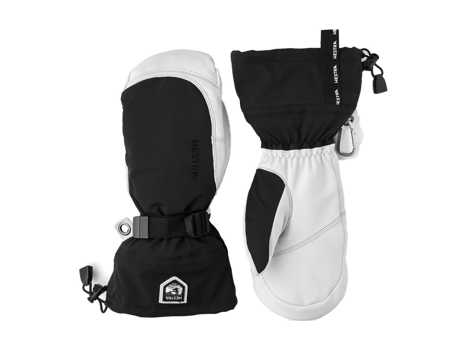 Hestra Army Leather Extreme Mitt, black/offwhite - Bild 1