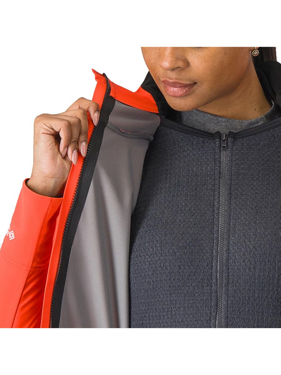 Castelli Alpha Doppio RoS W Jacket, brilliant pink/dark gray-dark - Bild 7