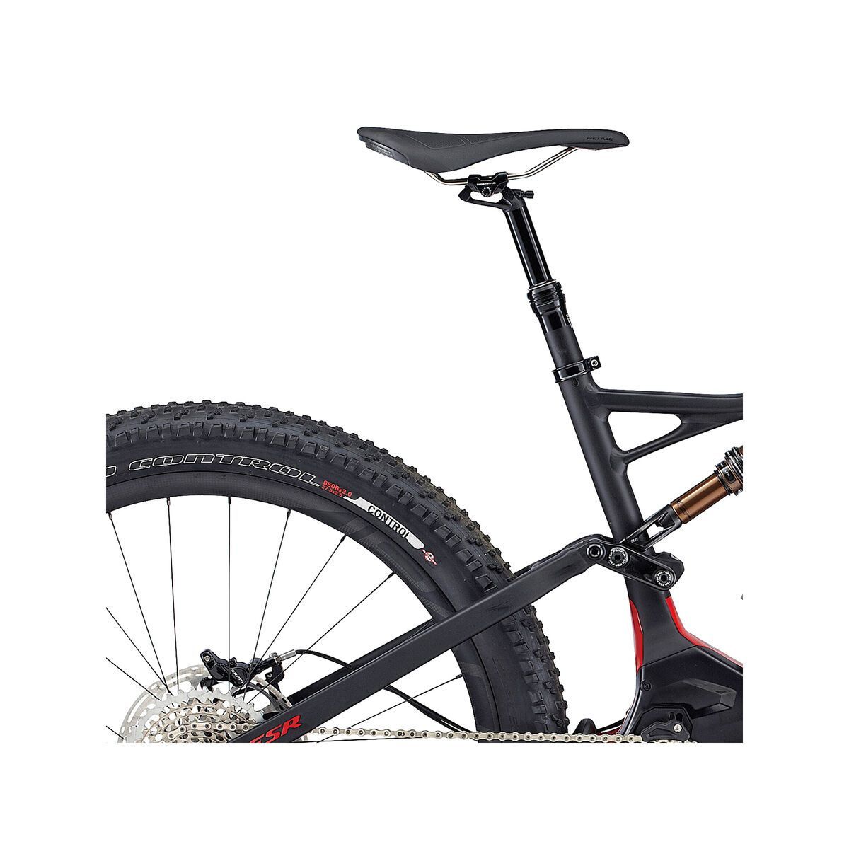 Specialized S-Works Turbo Levo FSR 6Fattie, satin gloss black/flo red - Bild 5