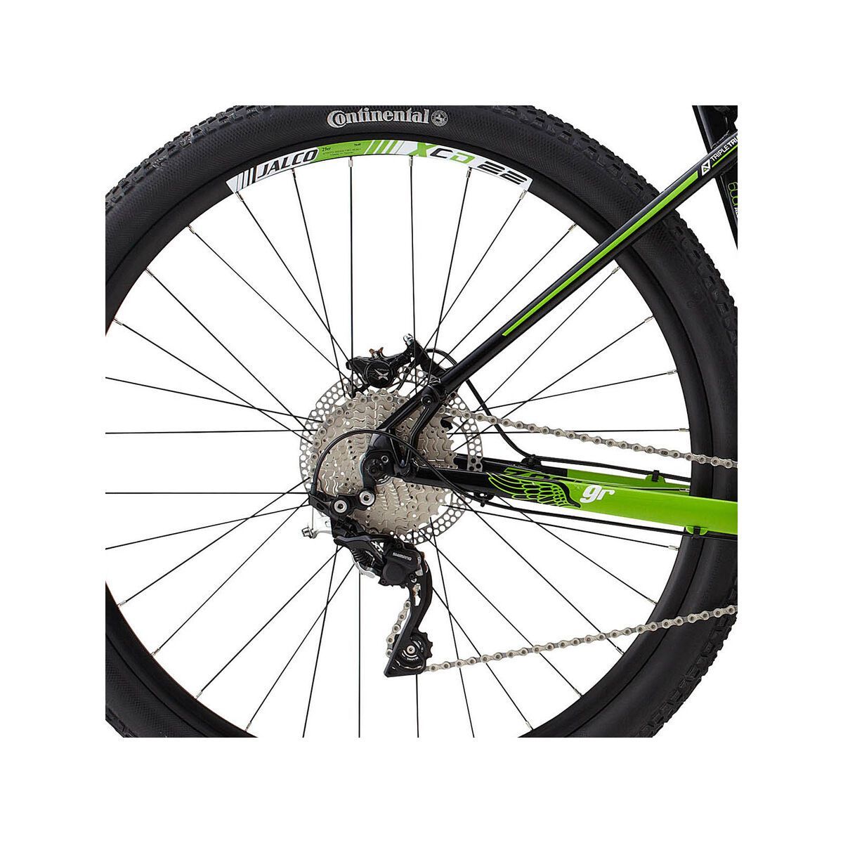 GT Zaskar 9R Elite, black/green - Bild 4