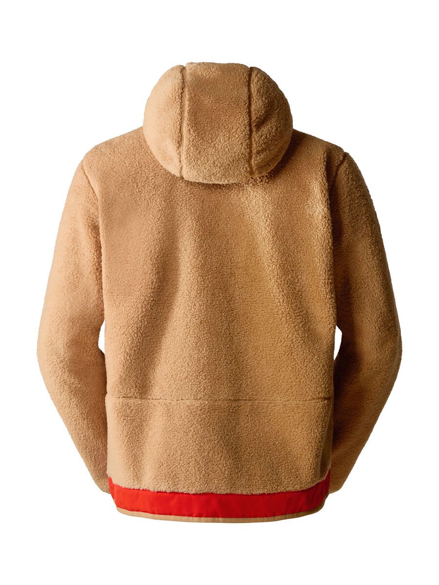 The North Face Men’s Campshire Fleece Hoodie, almond butter/fiery red - Bild 2