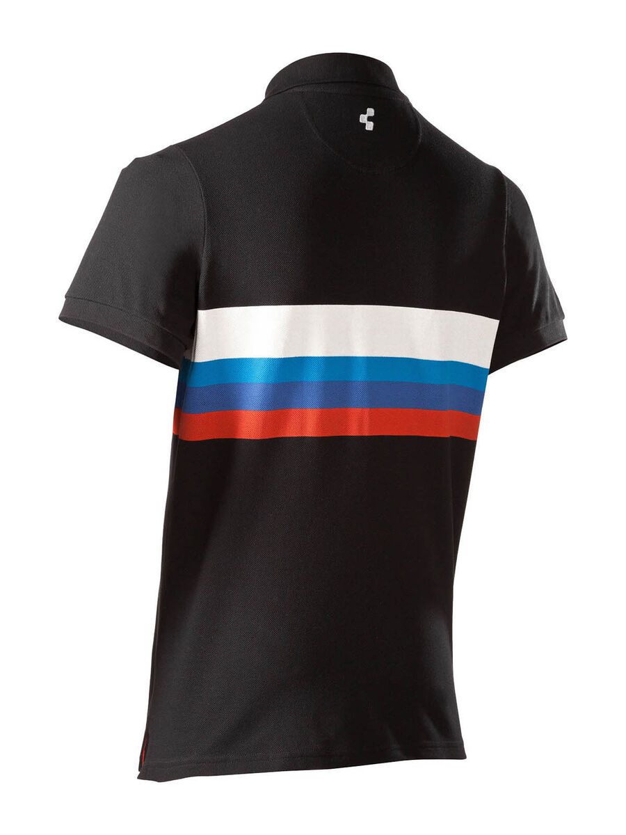 Cube Polo Shirt Stripes, schwarz - Bild 2