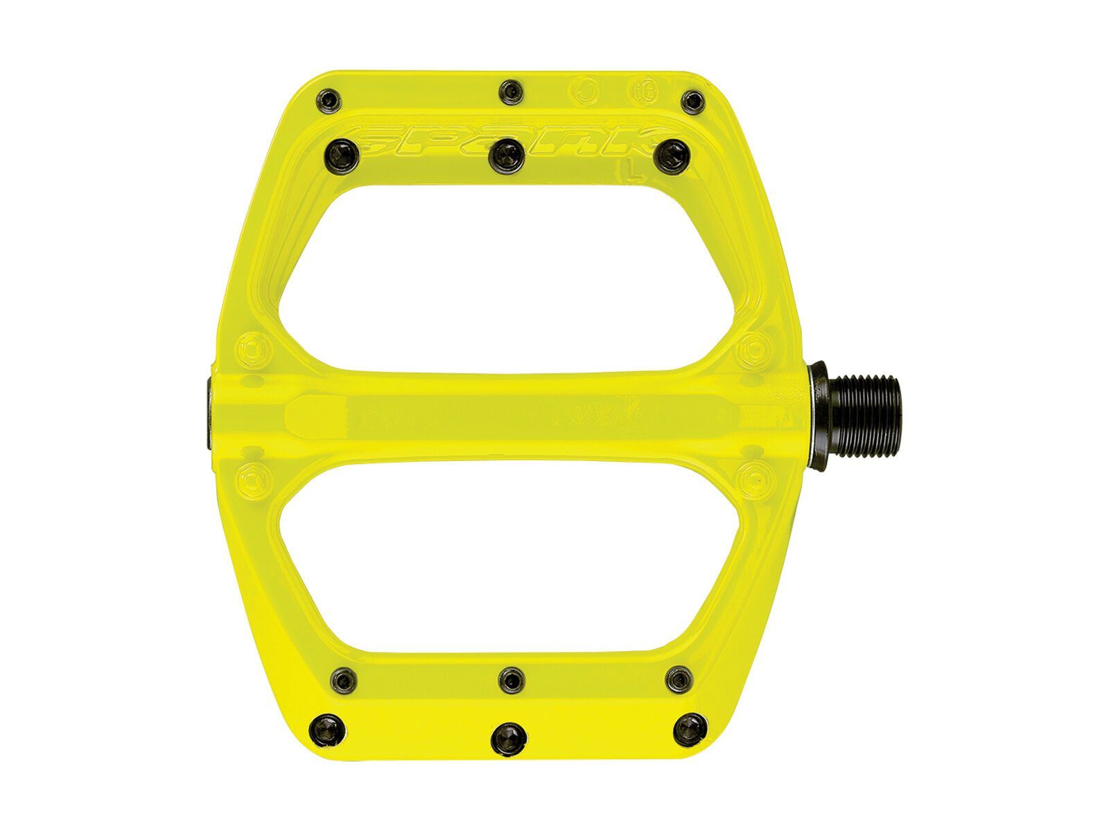 Spank Spoon DC Flat Pedal, yellow - Bild 2