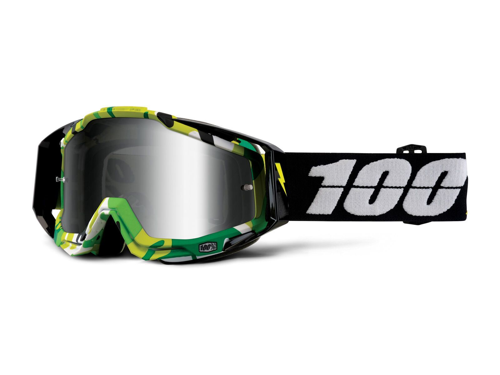 100% Racecraft inkl. WS, bootcamp/Lens: mirror silver - Bild 1