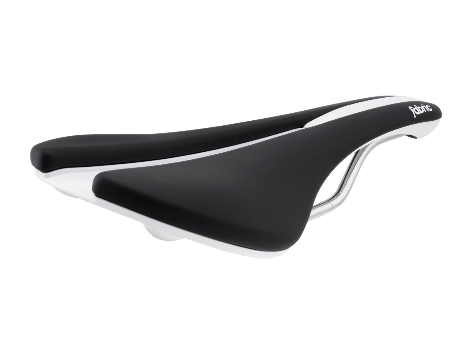 Fabric Line Race Shallow Saddle - 134 mm, black/white - Bild 4