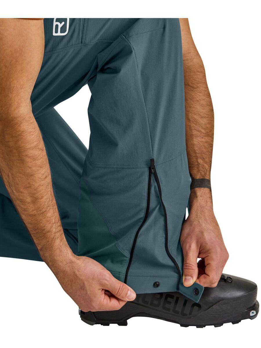 Ortovox Merino Airsolation Mondeval Pants M, dark wild herbs - Bild 3
