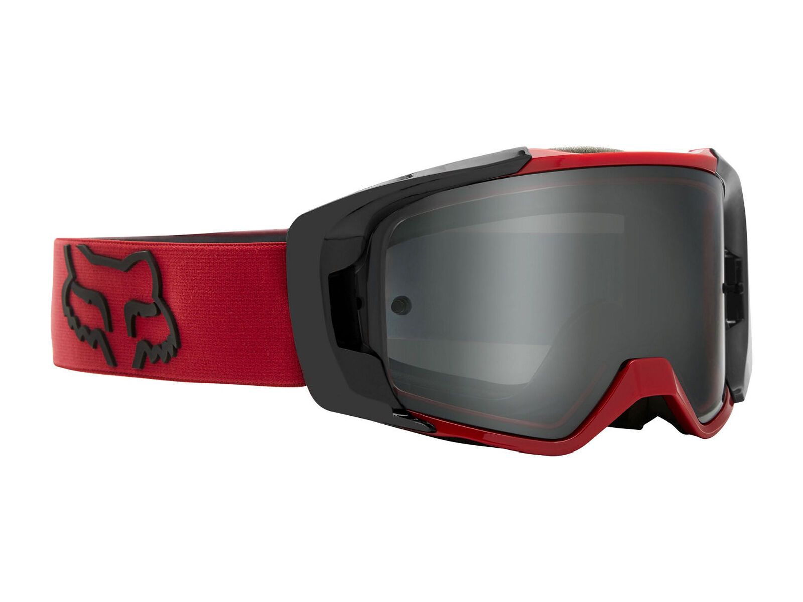 Fox Vue Stray Goggle, flame red/Lens: dark grey injected - Bild 2