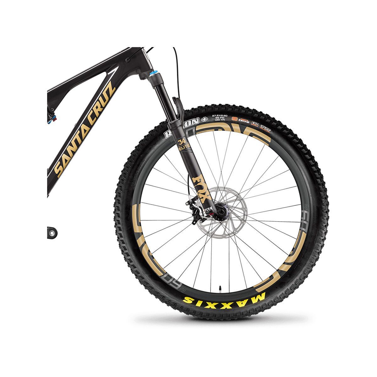 Santa Cruz Tallboy CC X01 ENVE 27.5 Plus, gloss carbon and tan - Bild 3