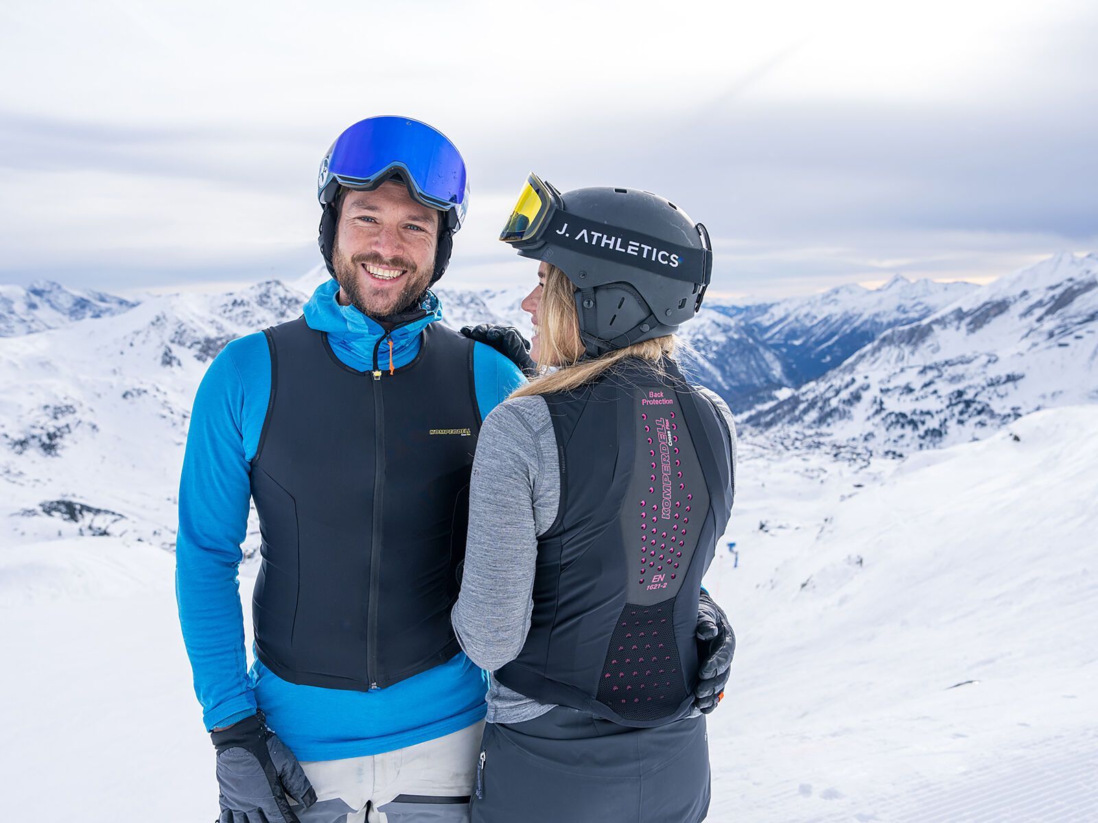 Komperdell Air Vest Light Men, black/yellow - Bild 7