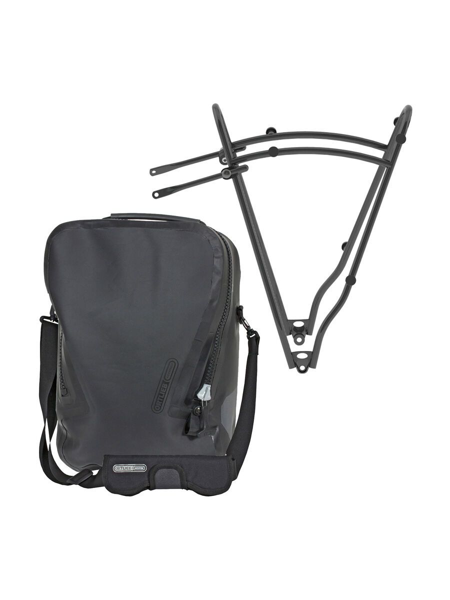 ORTLIEB Single-Bag + Rack1 QL3.1, schwarz - Bild 1