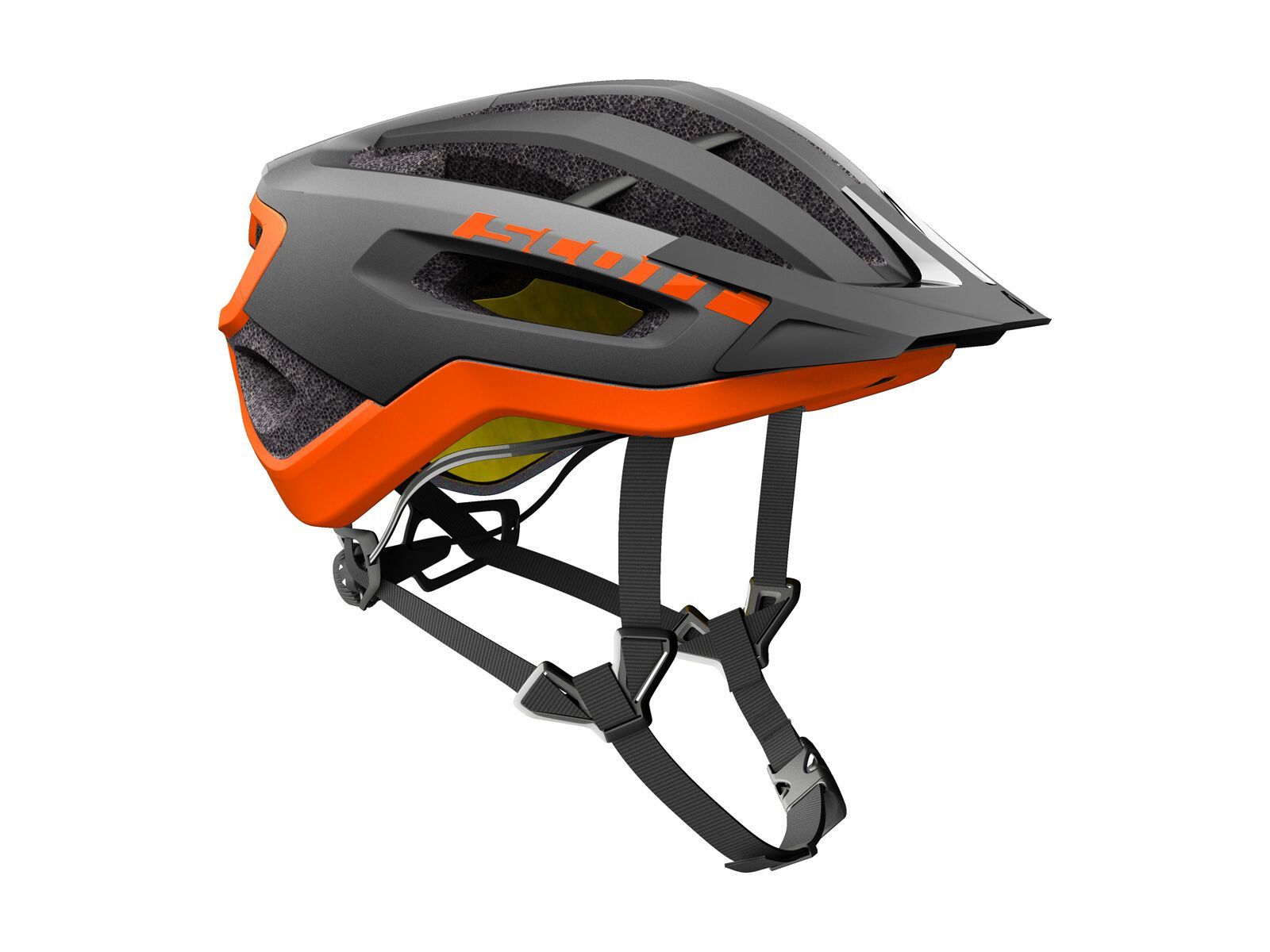 Scott Fuga Plus Helmet, grey/orange - Bild 1