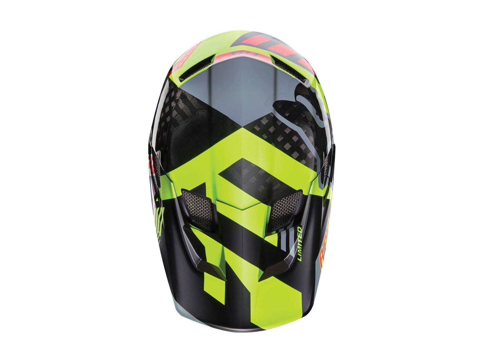 Fox Rampage Pro Carbon Helmet, grey - Bild 2