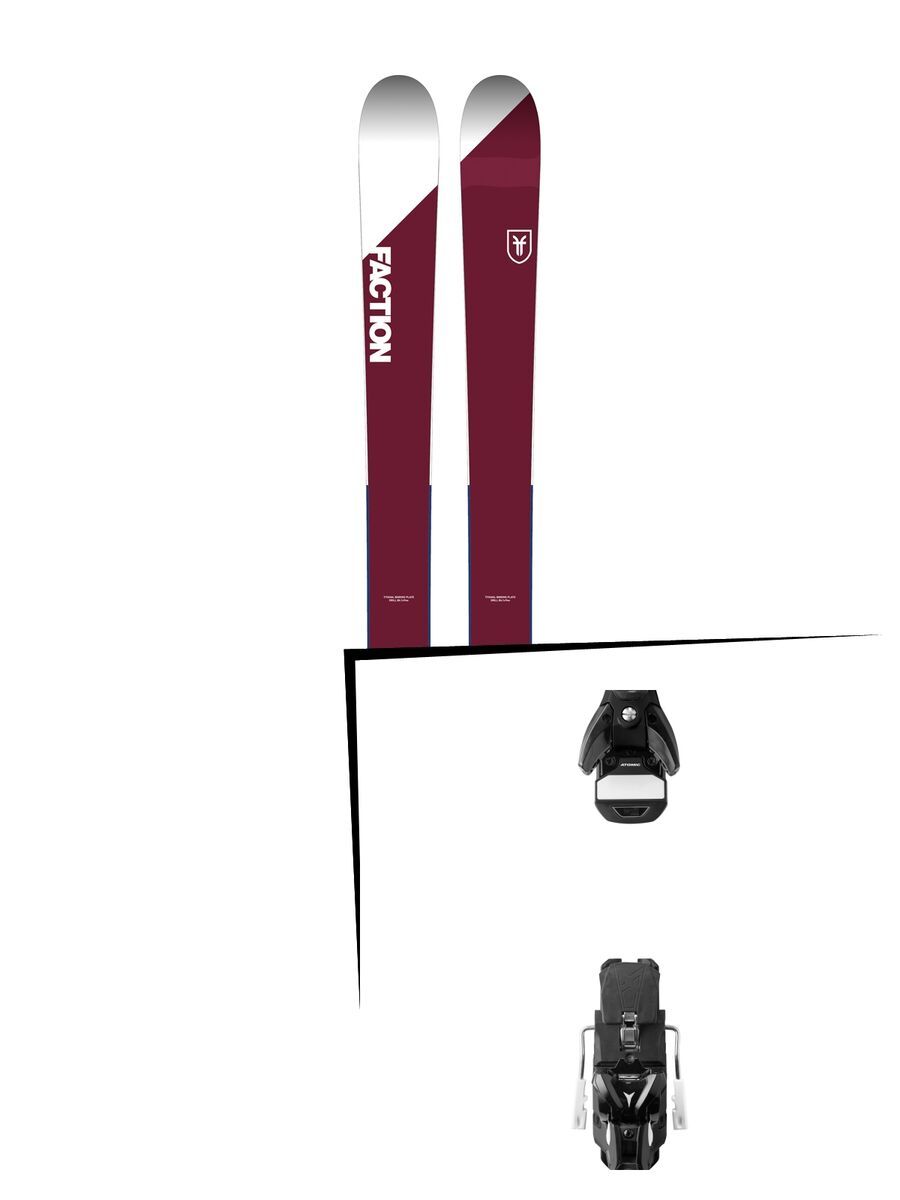 Set: Faction Candide 3.0 2018 + Atomic STH 13 WTR black/gun metal - Bild 1