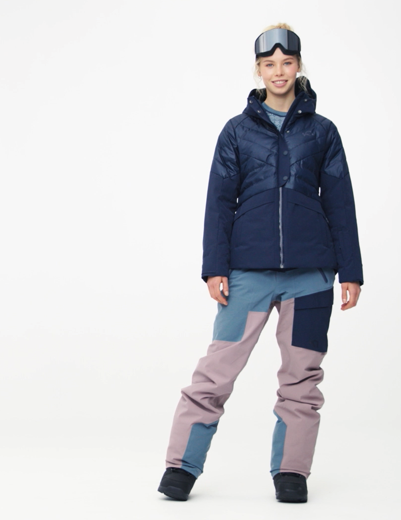 Kari Traa Ragnhild Down Jacket, royal - Video 5