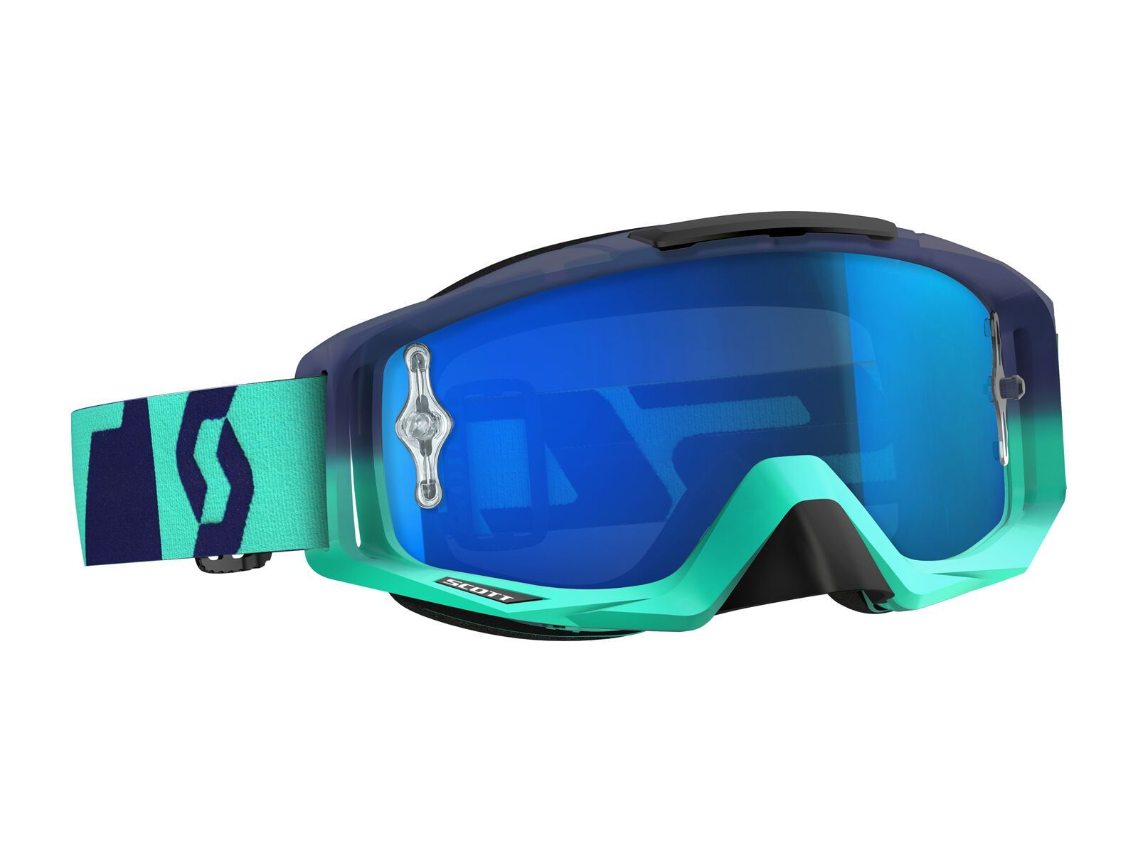 Scott Tyrant, oxide turquoise/blue electric blue chrome works - Bild 1