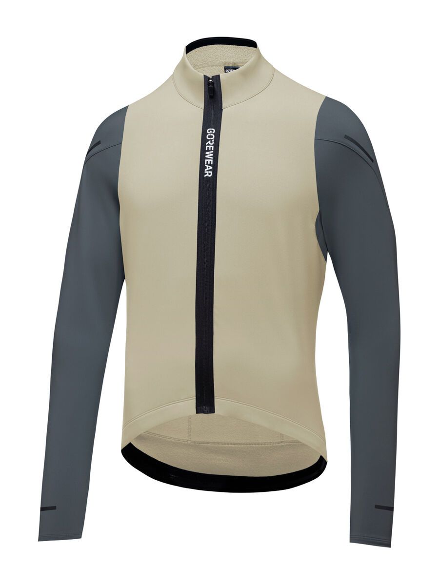 GOREWEAR Spinshift Thermo Langarm Trikot Herren, tech beige/lab graphite - Bild 3