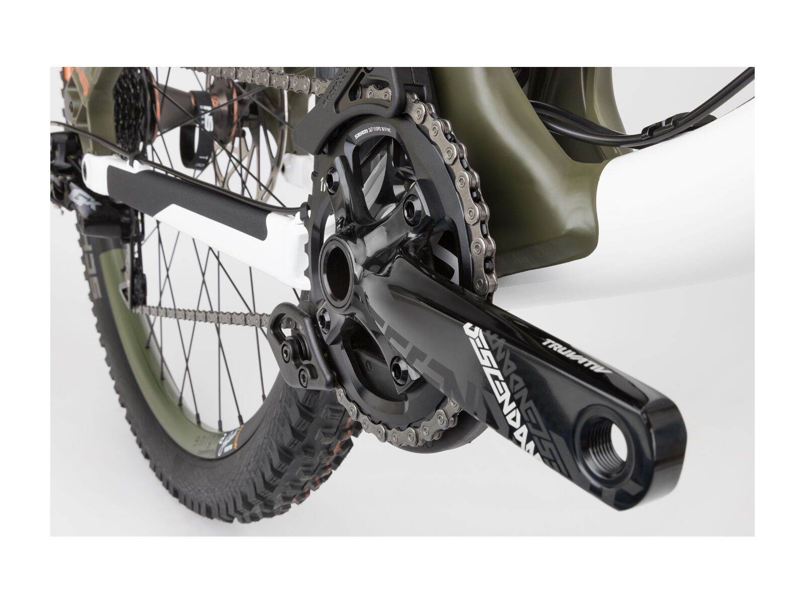 NS Bikes Fuzz 29, white/armygreen - Bild 7