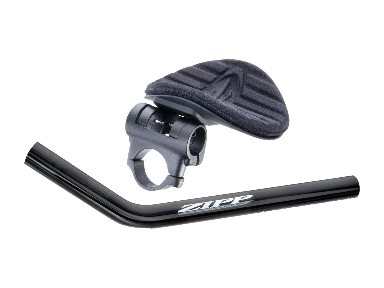 Zipp Vuka Alumina Lenker Clip mit Carbon Ski Tip Extensions - Top Mount - Bild 1