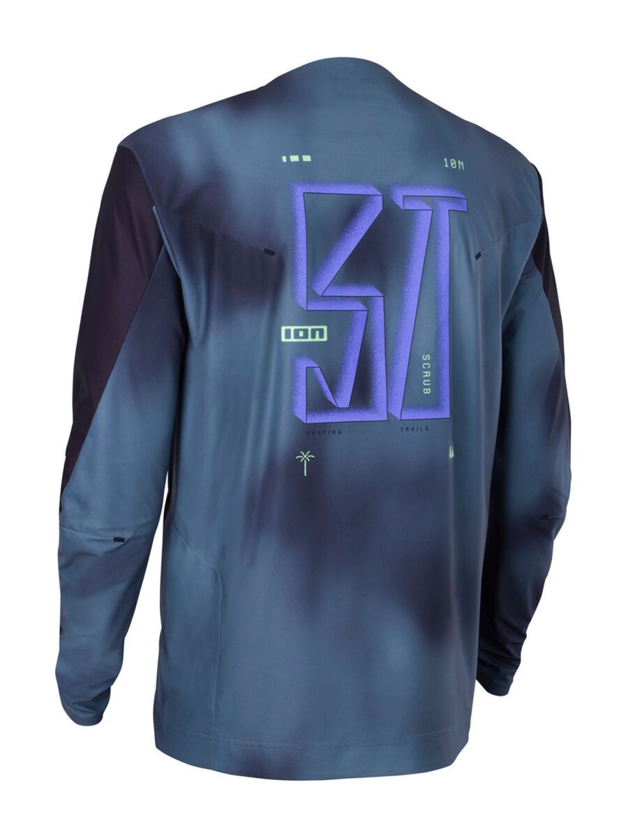 ION Bike Jersey Scrub Utah LS Unisex, black - Bild 3
