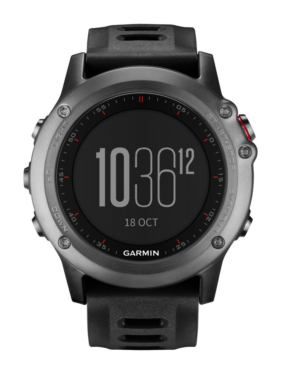 Garmin fenix 3 (Performer Bundle mit Brustgurt), grau - Bild 3