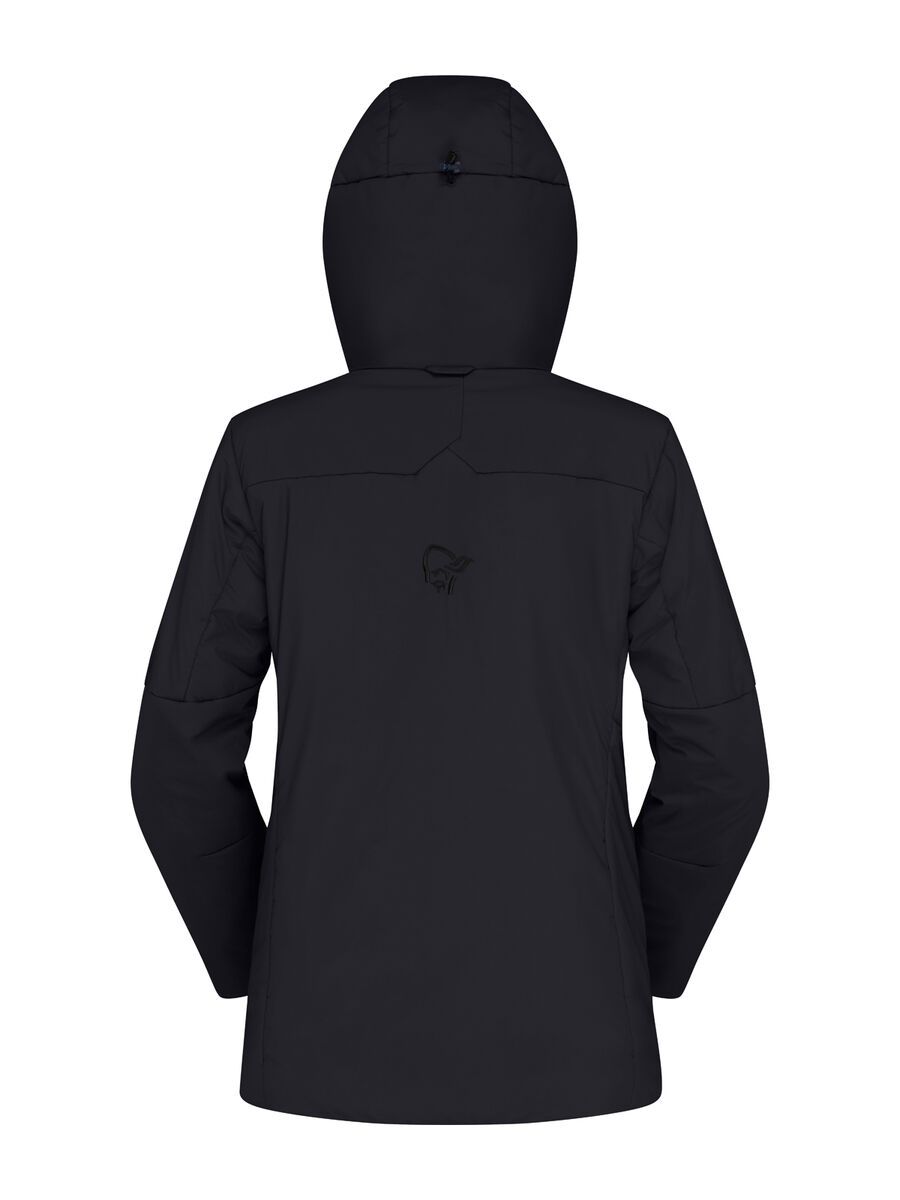 Norrona tamok thermo80 Zip Hood W's, caviar black - Bild 3