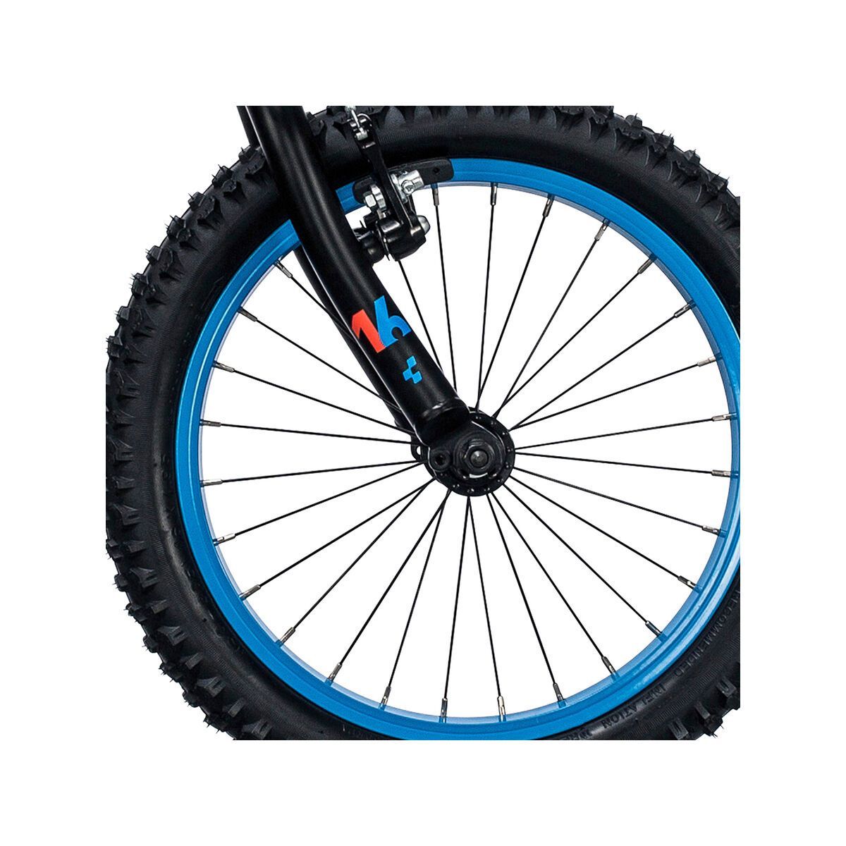 Cube Kid 160, black´n´flashred´n´blue - Bild 2